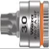 Wera 05003369001 8767 A HF Torx Zyklop Bit Socket with 1/4-Inch Drive and Holding Function, Luminous Orange, TX 30 x 28 mm view 1