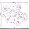 CLICKANDPRINT Wall Decal “Your Dog’s Thoughts,” 40 x 21.8 cm, Lilac view 3