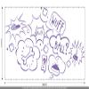 CLICKANDPRINT “Your Dog’s Thoughts” Wall Sticker, 30 x 16.4 cm, Lavender view 3