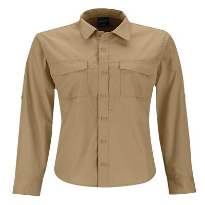 Propper Women's Revtac Long Sleeve Shirt, Khaki