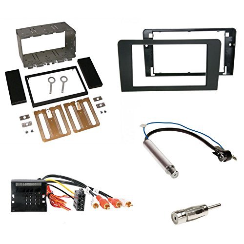 2-DIN Car Radio Fascia Kit for Audi A3 (8P/8PA), Black