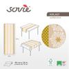Sovie HORECA Calypso-Stripes Gold-Beige Disposable Christmas Table Runner, 40 cm x 24 m, 1 pc view 4
