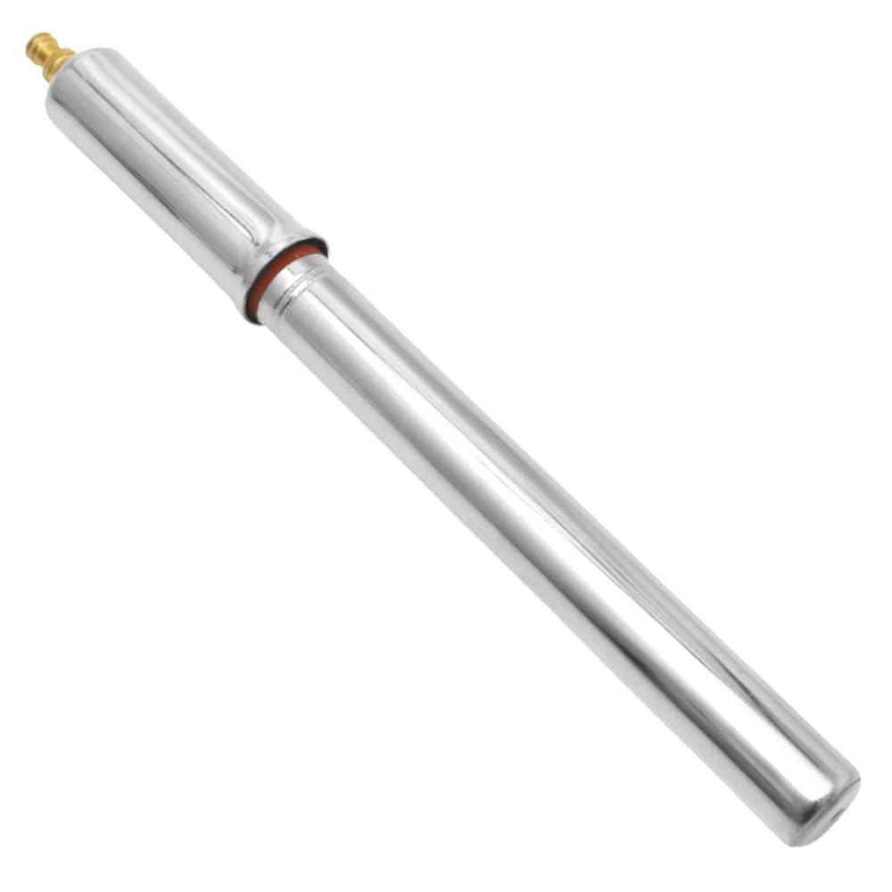 300 mm Chrome-Plated Steel Hand Pump with Hose and Mounting Clamps