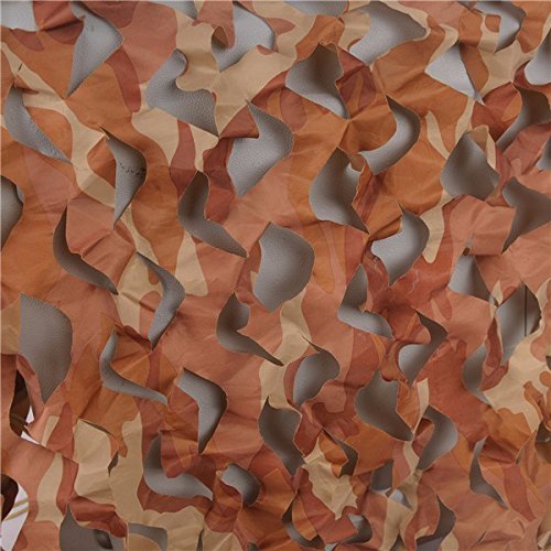 Camo Net 20 ft x 16.4 ft Woodland Camouflage Net Military Desert Camo White Net Camping Hunting Shooting Sunshade Party Decor, 8 Colors