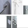 Dansani Match Model A Pivot Shower Door for Niche, 100 cm view 4