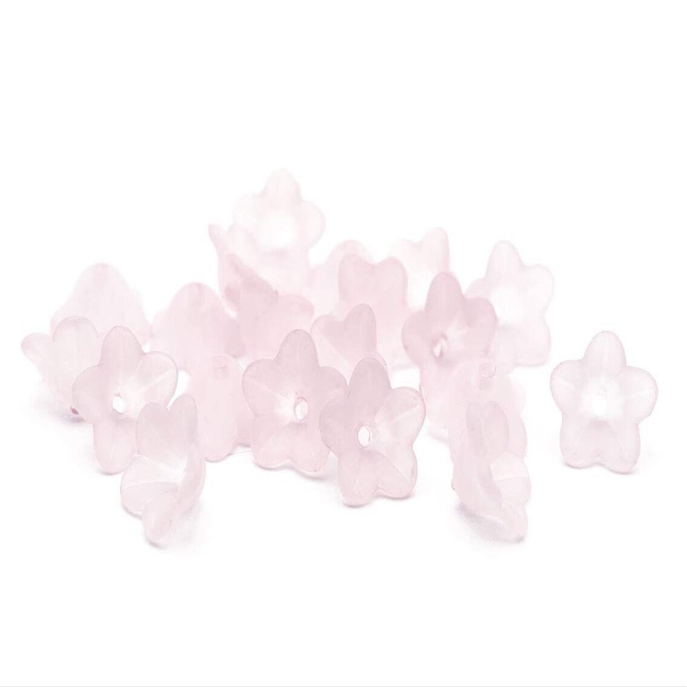20 Vintage-Style Frosted Pink Flowers