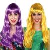 Disfrazzes Long Fluorescent Wig in Various Colors view 1