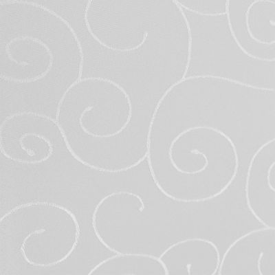 amp-artshop Paulina Rectangular Tablecloth 110 x 220 cm, White, Stain-Resistant