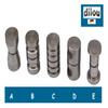 MB845 – Stainless Steel Shower Door Knob, 30 mm, 5 Versions, Model E view 3