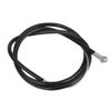 Fischer Adult Front Brake Cable Set with Double Nipple, Black, 85228 view 1