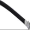 Fischer Adult Front Brake Cable Set with Double Nipple, Black, 85228 view 4
