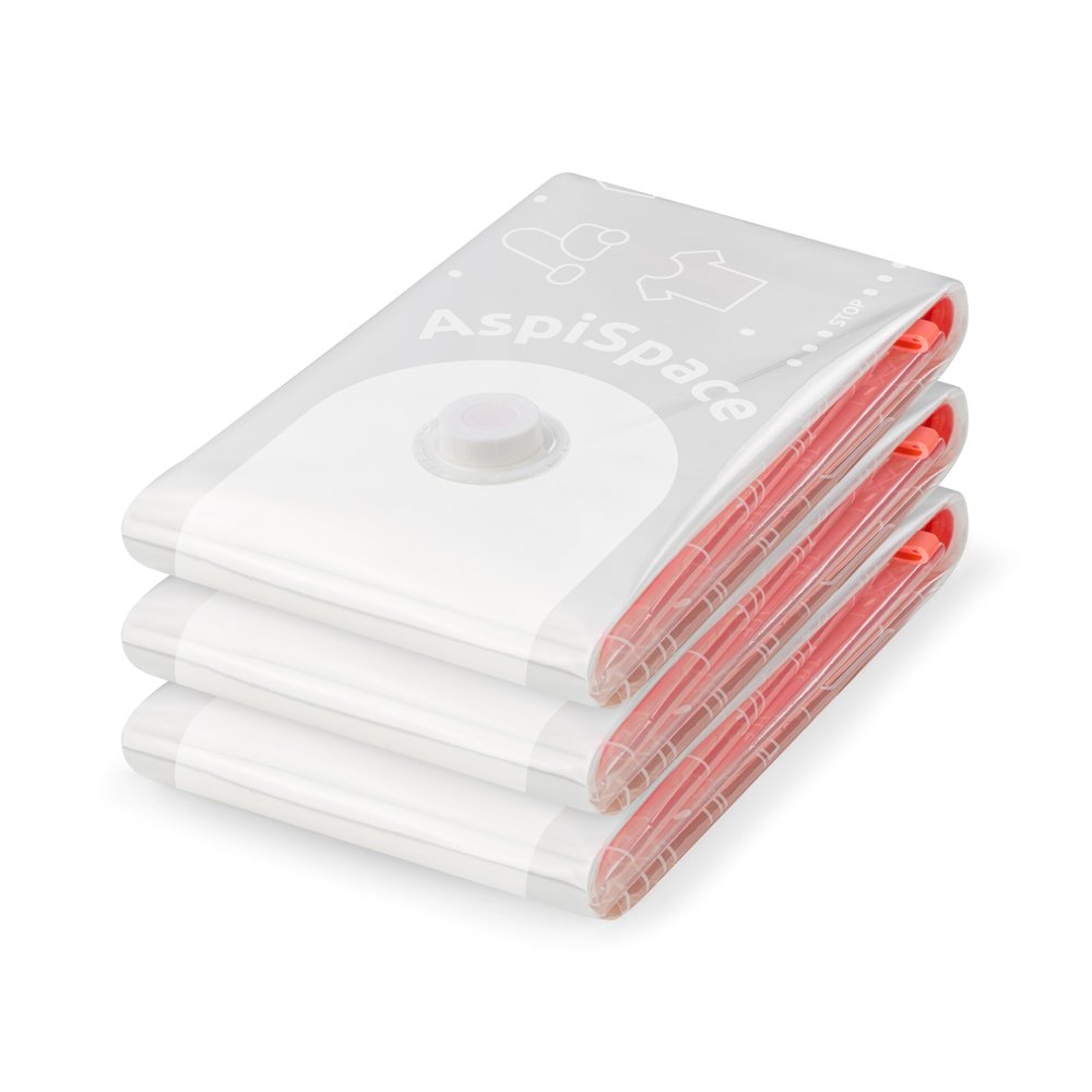 Compactor 3-Pack Large Vacuum Storage Bags (100 x 80 cm)