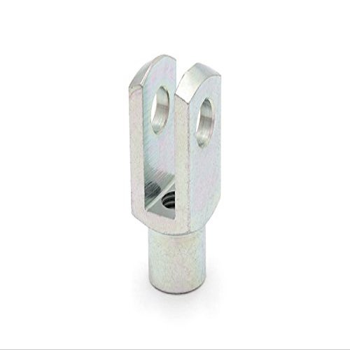 DIN 71752 Clevis Fork for Clevis Joints, Zinc-Plated Steel, 8 x 16 mm