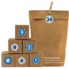 24 Number Stickers Duo Royal Blue – Advent Calendar Stickers for Crafting and Filling – Available in 11 Colors view 3