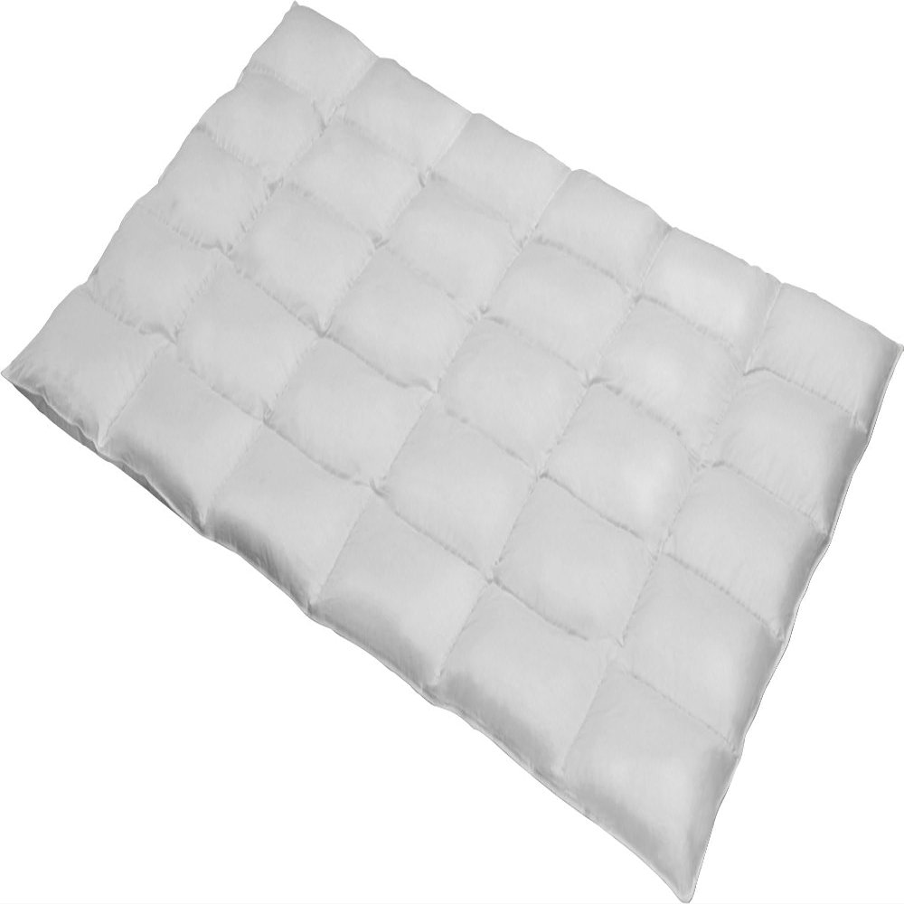 Erwin Müller Stockholm Duo Cassette Duvet, 100% Down, 3 cm Baffles, Warmth Level 5, 200 x 220 cm