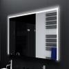 SARAR Rectangular LED Bathroom Mirror 100 x 80 cm, Made in Germany, MA3112 view 1