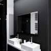 SARAR Rectangular LED Bathroom Mirror 100 x 80 cm, Made in Germany, MA3112 view 4