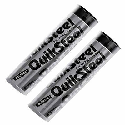 2 x QuikSteel Steel-Reinforced Epoxy Putty, 56.8 g