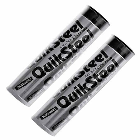 2 x QuikSteel Steel-Reinforced Epoxy Putty, 56.8 g