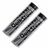 2 x QuikSteel Steel-Reinforced Epoxy Putty, 56.8 g view 1