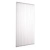 Ventanara Vertical Blind Complete Set, 89 mm, with Mounting Hardware (White, Room-Darkening), W125 x H250 cm view 1