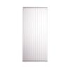 Ventanara Vertical Blind Complete Set, 89 mm, with Mounting Hardware (White, Room-Darkening), W125 x H250 cm view 2