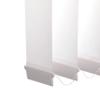 Ventanara Vertical Blind Complete Set, 89 mm, with Mounting Hardware (White, Room-Darkening), W125 x H250 cm view 4