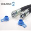 Hydraulic Hose 2SN DN10/NW10, 12L – DKOL, DKOL45, DKOL90 or CEL, Internally Cleaned and Capped view 4