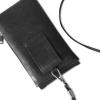 DIYthinker Tomato Watercolor Faux Leather Hanging Phone Wallet, Black view 2