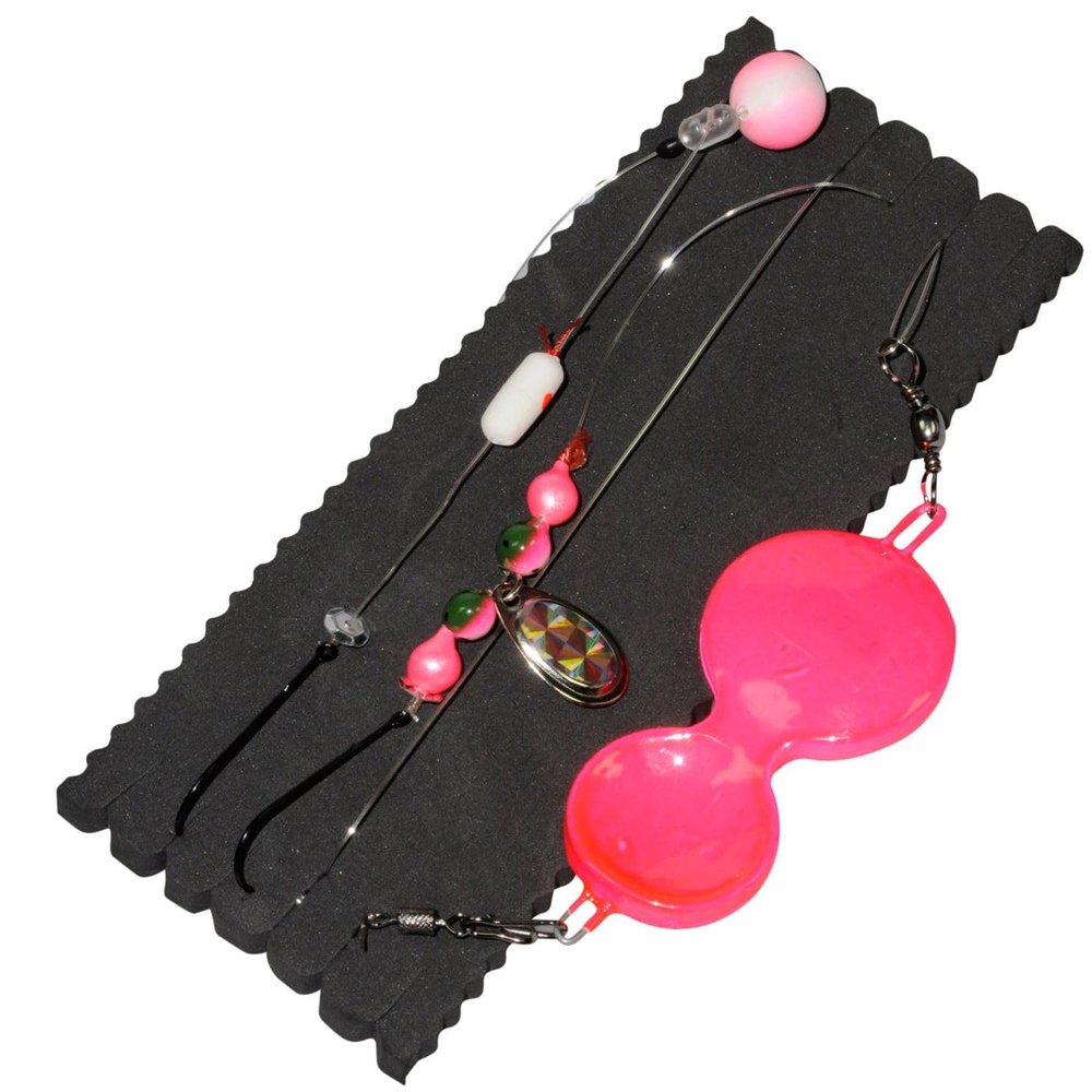 Dieter Eisele Pink Buttlöffel Saltwater Rig for Flatfish, 90 g