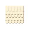 Plywood Shingles - Honeycomb Shape - Size and Quantity Options, 15 x 7.5 mm, Pack of 100 view 1