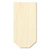 Plywood Shingles - Honeycomb Shape - Size and Quantity Options, 15 x 7.5 mm, Pack of 100 view 4