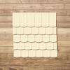 Plywood Shingles - Segment Shape - Size and Quantity Selection, 145 x 72.5 mm, Pack of 100 view 2