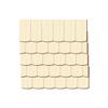 Plywood Shingles - Segment Shape - Size and Quantity Selection, 145 x 72.5 mm, Pack of 100 view 3