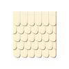 Plywood Shingles, Black Forest Style, Right Bevel, 125 x 62.5 mm, Pack of 250 view 1