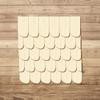 Plywood Shingles, Black Forest Style, Right Bevel, 125 x 62.5 mm, Pack of 250 view 2