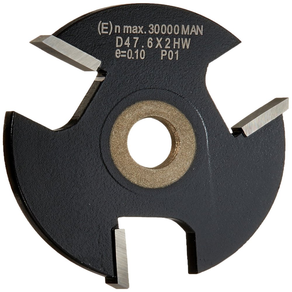 Edess 109502008 Disc Slot Cutter A=47.6/B=2-C=8, Carbide Z3, Silver