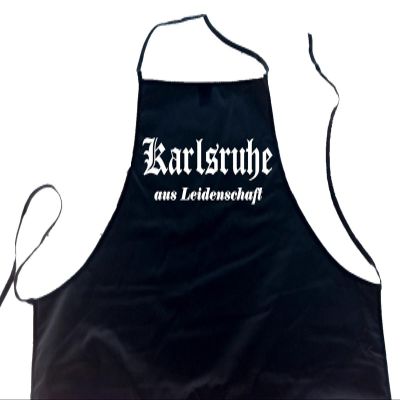ShirtShop-Saar Karlsruhe with Passion City Apron, Black
