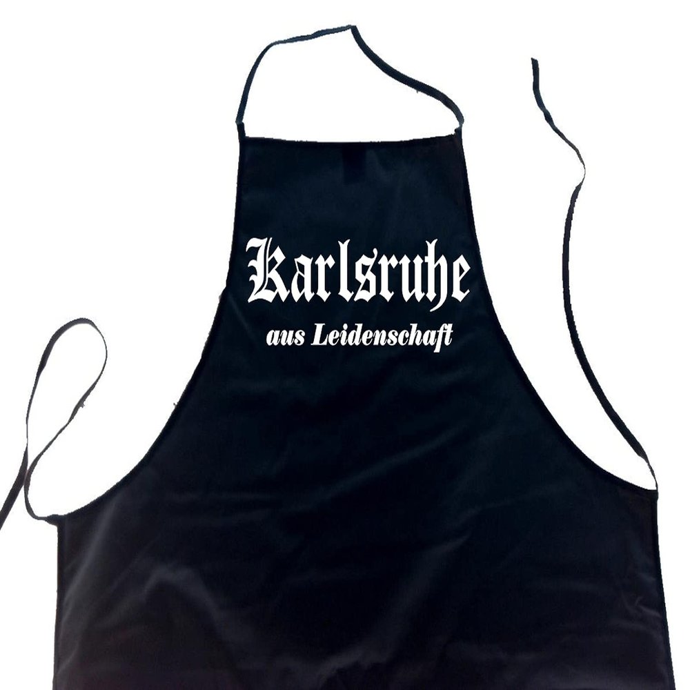 ShirtShop-Saar Karlsruhe with Passion City Apron, Black
