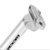 ZOOM SP-C207 Bicycle Seatpost, 400 mm, Standard Size, Aluminum Alloy, Silver or Black, 26.4 mm view 2