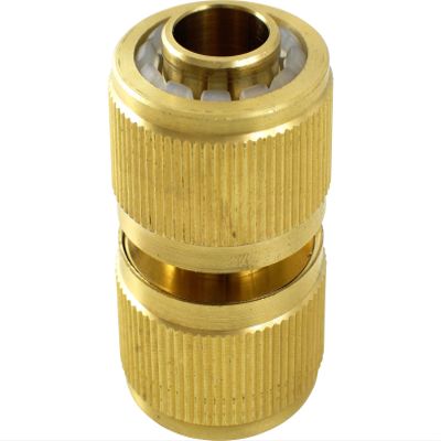 EXTOL PREMIUM Hose Connector, 3/4", Brass