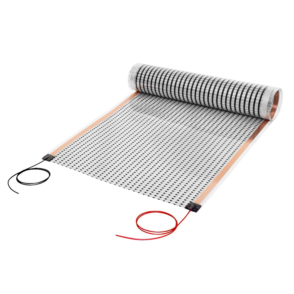 0.5 x 2 m 12V Low-Voltage Infrared Heating Film, 130 W/m
