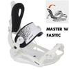 AIRTRACKS Women's Snowboard Set - BWF Lady 145 Board - Master W L Soft Bindings - SB Bag view 4