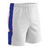 CHAMPRO Lightweight Soccer Shorts, Adult Unisex, SS10AWRYSCS, White/Royal/Scarlet, Small view 1