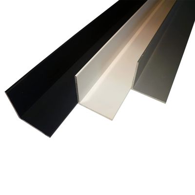 B&T Metall Anodized Aluminum Angle, E6/EV1, 40 x 20 x 2 mm, 1,900 mm Long