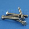 Hex Head Screws M4 x 14 DIN 933, A2 Stainless Steel (Pack of 2) view 1