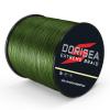 DORISEA Extreme Braid Braided Fishing Line, 100% PE, 300 m, 2.7–136 kg Test, Olive Green, 45.4 kg/0.55 mm view 1