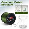 DORISEA Extreme Braid Braided Fishing Line, 100% PE, 300 m, 2.7–136 kg Test, Olive Green, 45.4 kg/0.55 mm view 4