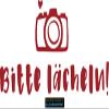 CLICKANDPRINT “Please Smile!” Wall Decal, 160 x 70.9 cm, Dark Red view 1
