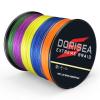 DORISEA Extreme Braid Braided Fishing Line, 100% PE, 300 m, Tested at 2.7–13.6 kg, Multicolor, 9 kg/0.2 mm view 1